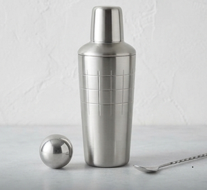 Accessoires de bar en métal martelé argenté, durables, pour vin, cocktails, shaker à cocktails, ensemble de service de boissons, fournitures - Product Image 3