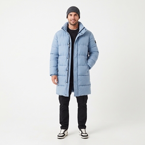Veste longue matelassée pour homme, chaude et épaisse, idéale pour l'hiver, vente en gros - Product Image 1