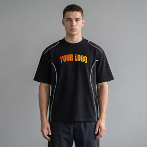 Camisetas para Hombre, Nueva Colección 2026, Gran Venta, 100% Algodón, Estilo Urbano, Logotipo Impreso Digital Personalizado, Ecológicas, Color Sólido, Hip Hop - Product Image 4