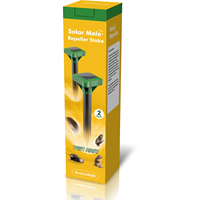 IP65 étanche extérieur solaire répulsif pour animaux taupe rongeur serpent piège pour jardin cour solide Performance contrôle populaire pour les oiseaux