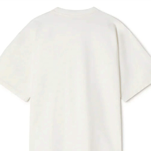 เสื้อยืดคอกลมแขนสั้นสีดำสำหรับผู้ชาย ผ้าคอตตอน 100% ผ้าเนื้อดี พิมพ์ลายโลโก้ด้านหน้าด้วยเทคนิคซิลค์สกรีน ลายตัวอักษร  แบบเป็นทางการ - Product Image 5
