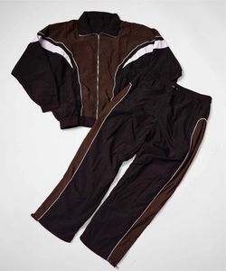 Custom Men's Nylon <b>Tracksuit</b> Set Lightweight Quick Dry Sportswear Running Jogging Gym Wear Custom Logo OEM ODM Fit - Product Image 2