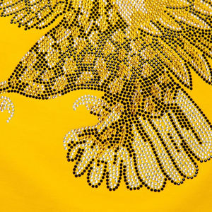 T-shirts en toile respirante de haute qualité à coupe classique en coton pour l'été, avec strass, streetwear, décontracté, design personnalisé, col rond, fitness, pour hommes - Product Image 4