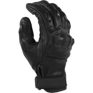 Guantes Tácticos Profesionales Antideslizantes con Nudillos Reforzados, de Cuero Genuino y Material Duradero para Control de Multitudes en Exteriores - Product Image 1