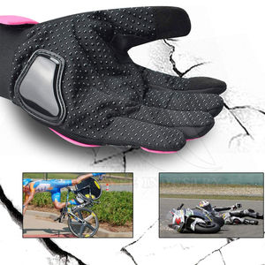 Guantes de Motocicleta de Cuero de Diseño Personalizado Profesional, Resistentes al Viento, Transpirables, sin Mangas, para Deportes de Motociclismo - Product Image 6