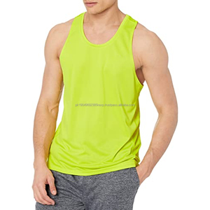 Camiseta sin Mangas Deportiva Transpirable para Hombre, con Logotipo Personalizado, Ajuste Regular, Servicio OEM ODM, Fabricante Mayorista - Product Image 5