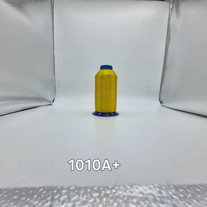 Resilient SHREE VIDHATA JARI Silver Metallic Zari Thread 1010A+ Denier 110D MX-Type <b>Yarn</b> 3800m Textile Industry Embroidery - Product Image 1