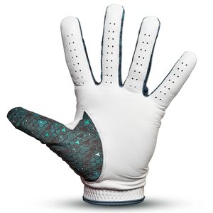 Gant de golf en cuir renforcé, paume en tissu extensible respirant, pour activités sportives professionnelles en plein air, antidérapant, anti-humidité - Product Image 4