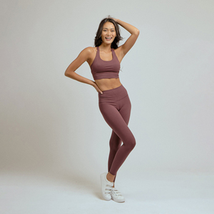 2026 New Fashionable Custom Gym Workout Sets Women Breathable Seamless Yoga Elastic Waist Front/Waist Logo 2-Piece Eco-Friendly - Product Image 3