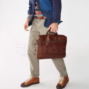 Leather <b>Laptop</b> Bag With Soft Interior And Strong Exterior Build Perfect For Safe <b>Laptop</b> Carry Office Use And Daily Travel Needs - Product Image 6