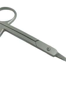 Ciseaux à ongles allemands en acier inoxydable avec lames courbées et affûtées pour manucure, soin des cuticules et nail art - Product Image 4