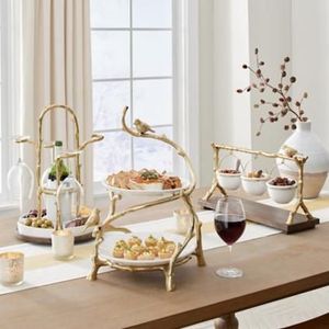 Fruit stand for table metal wire basket fruit stand with handle gold kitchen basket premium fruit basket stylish fruit stand - Product Image 4