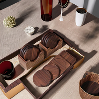 Sous-verre en marbre minimaliste résistant à la chaleur et antidérapant pour la maison moderne, le bureau, le café, le thé, la protection des verres à vin
