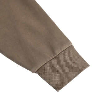 Sweat à capuche pour homme en molleton de coton, effet délavé Monkey Wash, déchiré, avec boutons cachés, style rétro personnalisé - Product Image 4