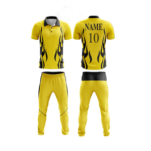 Uniformes de críquet nuevos a precio económico para hombres y logotipo personalizado, el mejor uniforme sublimado con nombre y número del equipo impresos. - Product Image 1