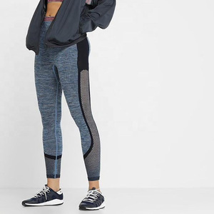2026 Custom Logo Spandex/Polyester Sportswear Women High Waist Yoga Pants Gym Workout <b>Tight</b> Fitness Seamless Yoga Leggings - Product Image 3