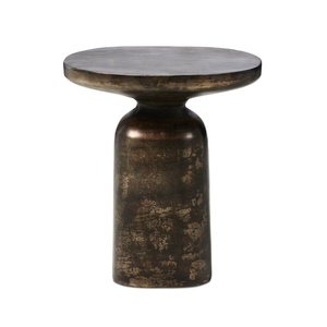 <b>Set</b> Of 2 Cast Aluminium Made Antique Finished End <b>Table</b> for Home Hotel Living Room Decorative Furniture Corner <b>Table</b> - Product Image 3