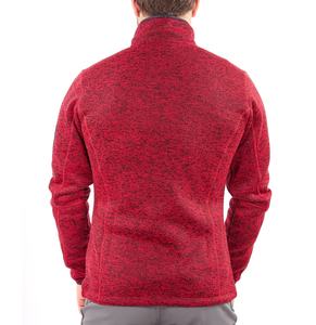 Chaqueta de Forro Polar Melange de Alta Calidad Personalizada para Hombre, Ideal para Senderismo al Aire Libre - Product Image 5