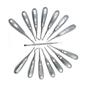 Ensemble de 15 élévateurs dentaires pour extraction, instruments chirurgicaux en acier inoxydable allemand de haute qualité, réutilisables et autoclavables - Product Image 3
