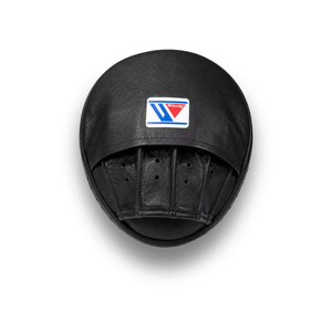 Winning Boxing <b>Focus</b> Mitts Professional Genuine Leather Curved Hand Grips Adjustable Wrist Strap Lace-Up Closure Lightweight - Product Image 2