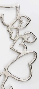 Placas de cargador de acero inoxidable de color plateado fundidas en aluminio-Platos y platos duraderos - Product Image 4