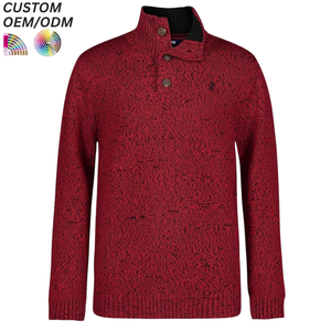 Pull en tricot d'hiver pour garçons, mélange polyester/coton respirant et écologique, chaud, support OEM/ODM pour la vente en gros - Product Image 1