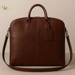 Bolsa para Ropa de Cuero Genuino Premium, Hecha a Mano, con Cierre de Cremallera Resistente, para Trajes, Viajes de Negocios, Casual, Venta al Por Mayor - Product Image 4