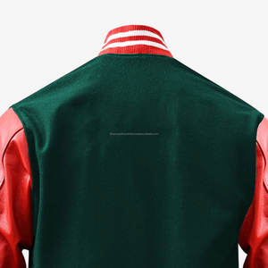 แจ็คเก็ตวาร์ซิตี้ยูนิเซ็กซ์ขายดีที่สุด ผ้าเดนิมเคลือบ คอตั้ง แบบสองด้าน กันลม สำหรับฤดูหนาว - Product Image 3