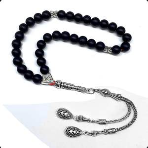 Tasbih islamique perlé pour hommes, femmes et personnes âgées, conçu pour la prière, fait main, à prix abordable. - Product Image 5