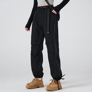 Pantalon cargo baggy coupe large pour homme, style streetwear hip-hop, coupe-vent, imperméable, tactique, pour l'extérieur - Product Image 6