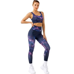 Conjuntos de Yoga para Mujer con Cuello Cuadrado Color Café, Nylon y Spandex Premium, Suaves como la Mantequilla, Elásticos, Duraderos y con Soporte - Product Image 3