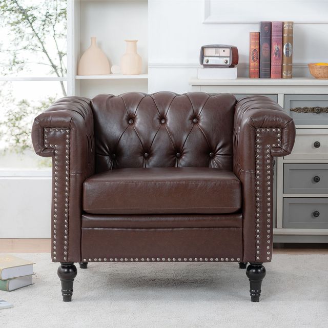 1-Seater Living Room Sofa Comfortable Chair for Home Decor