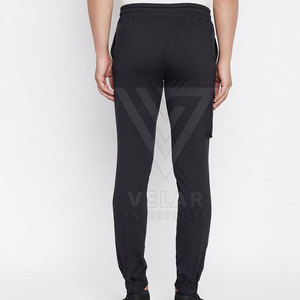 New Design Best Quality 100% Cotton Quick Dry Men Jogger Trouser <b>Plain</b> Dyed Straight Wholesale Price Made Pakistan High Street - Product Image 4