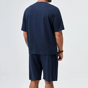 Conjunto Corto de Verano para Hombre, Casual, Ecológico, con Efecto Mármol, Estampado Digital, Color y Tallas Personalizables - Product Image 4