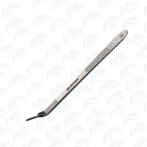 Cuchilla de Bisturí para Cirugía Dental, Mango de 21 cm de Largo, Mango de Bisturí Angulado, Cuchilla Afilada, Instrumento Médico, Soporte para Cuchilla de Bisturí Larga - Product Image 3