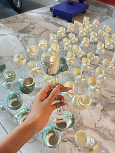 Nueva Colección 2026 Copas de Vino con Forma de Concha, Regalos Personalizados para Damas de Honor, Regalos para Bodas, Eventos de Regalos Nupciales - Product Image 3