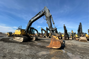 Excavadora de cadenas hidráulica 300G LC de 2018 para construcción, movimiento de tierras y excavación pesada - Product Image 4