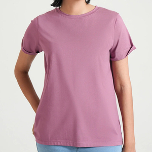 Camisetas de Verano para Mujer, Estilo Moderno, Fabricadas en Pakistán, Lisas, Teñidas, 100% Algodón, Tallas Grandes, Secado Rápido, Transpirables - Product Image 1