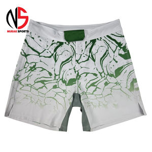 Crea tus propios shorts de MMA con impresión personalizada, shorts de boxeo de satén, shorts de boxeo para gimnasio, ropa de combate, shorts de Muay Thai con servicio OEM. - Product Image 4