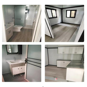 บ้านคอนเทนเนอร์ 20 ฟุต 40 ฟุต บ้านเรือนกระจก สำนักงานเคลื่อนที่ ห้องกระจก บ้านคอนเทนเนอร์ ดีไซน์ทันสมัย บ้านคอนเทนเนอร์ปรับแต่งได้ - Product Image 6