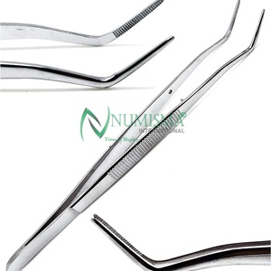 Pinces chirurgicales manuelles antistatiques professionnelles en acier inoxydable, certifiées CE, pour premiers secours et chirurgie générale - Product Image 5