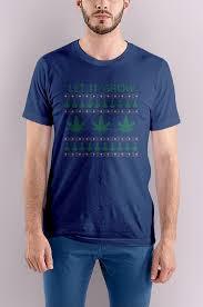 T-shirt homme en coton bio de luxe, imprimé, toucher doux, marque de mode durable, coupe slim, chemise basique décontractée - Product Image 2