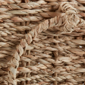 Paniers rectangulaires en jonc de mer naturel tressé à la main pour le rangement, panier de rangement en osier pour l'organisation de la maison, en provenance du Vietnam - Product Image 3