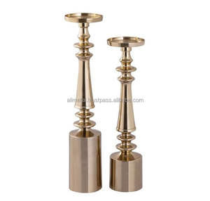 Los portavelas de aluminio portátiles más buscados para decoraciones del hogar para bodas, decoraciones artesanales de Metal de Navidad - Product Image 2