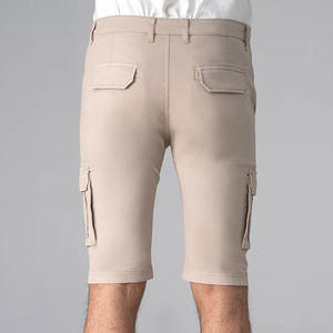 <b>Men's</b> 100% Cotton Summer Vintage <b>Camo</b> <b>Cargo</b> Overalls Eco-Friendly Quick Dry Breathable High Waist Washed Patchwork Shorts - Product Image 2