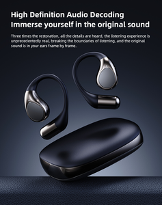 Écouteurs sans fil à crochet d'oreille, suppression du bruit, casque TWS Hi-Fi Stéréo, affichage numérique pour le sport et les appels - Product Image 2
