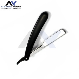 Professional Stainless Steel Slide Lock Shavette Single Blade Straight Edge Barber Razor <b>Men</b> Wet Shaving Home Salon Grooming Too - Product Image 1
