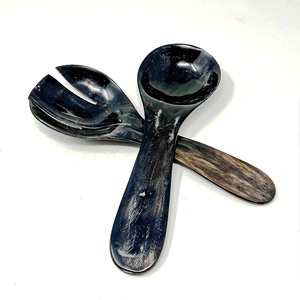 Juego de utensilios para ensalada hechos en India, ecológicos, aptos para lavavajillas, para cocina casera. - Product Image 5