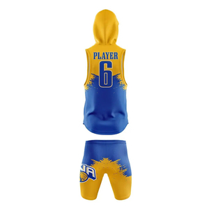 Ensemble d'uniformes de rugby 7v7 imprimés par sublimation, haute qualité, compression, respirant, couleurs et logo personnalisés, unisexe - Product Image 5