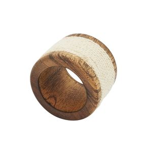 2026 Hot Sale <b>Table</b> decorate wooden Napkin Holder Ring <b>High</b> Quality Natural Wood Rings For <b>Kitchen</b> Party Dining Houseware Use - Product Image 3